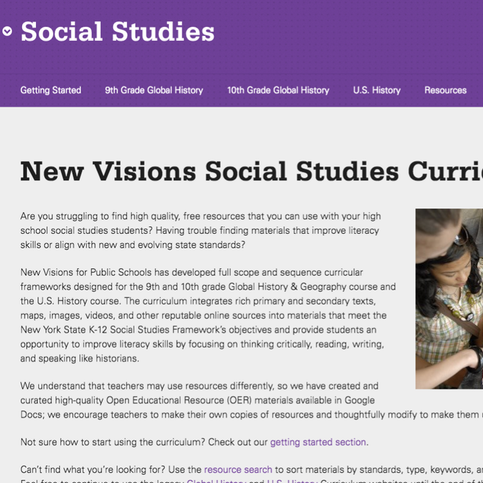 Blog | New Visions - Social Studies